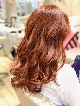 ステラ 久我店(stella) ベージュピンク/ソバージュ/ニュアンスカラー/20代30代40代50代