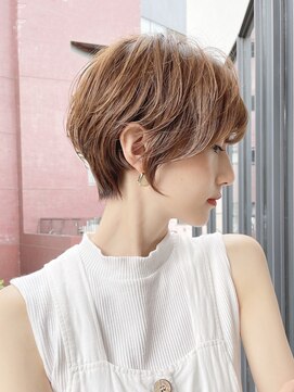 ダヴィン 中目黒(DaVin) 【DaVin中目黒】くびれヘア 秋冬 ミストバング カーキアッシュ