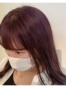 ラパンセノアール(LA PENSEE NOIR) ピンクパープルカラー