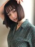カット ￥8250［南青山/表参道/ショート/ボブ/前髪カット/黒髪ボブ/髪質改善］