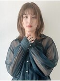 ◎くびれヘア小顔カット外ハネレイヤーボブ大人かわいい《池袋》