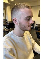 Men’s fade hair cut