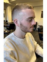 ヘアーアンドメイクアップ ケー インターナショナル 神楽坂(Ke' International) Men’s fade hair cut