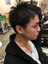 【ERI】ズボラさん大歓迎◎アップバングメンズパーマ