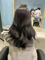 アソビセカンド 原宿(ASOBI 2nd)&nbsp;オリーブグレージュ　20代/30代/ブリーチなし