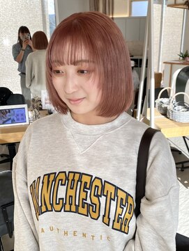 リッタ 多治見(Ritta) コットンピンク×ボブ