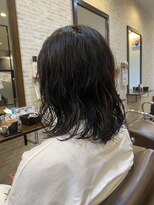 ハジー(Hajy)&nbsp;パーマ×ダークブラウン