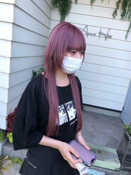 アナヘアー(ANNAHAIR) ロングウルフスタイル