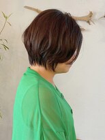 シーバイサイン(sea by Sign)&nbsp;大人女性/20代30代40代50代/ひし形ショート/モーヴブラウン