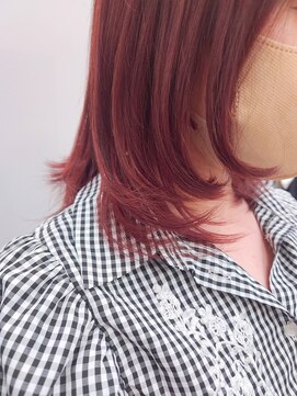 サンクスヘアー(Thanks hair) Thankshair  アプリコットカラー