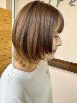 リールヘアー 大野城店(rire hair)&nbsp;顔周りウルフ