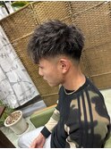 メッシュツイストパーマ