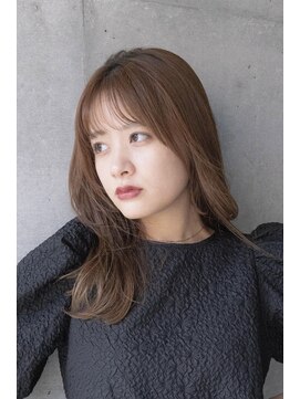 アメリ バイ アピッシュ(Amelie by apish) 韓国風レイヤー×シアーベージュ