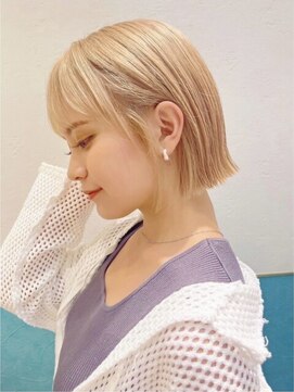 ロンドカスティーヨ 四日市(Lond castillo) 【futaba】顎ラインボブ/切りっぱなしボブ/外ハネボブ