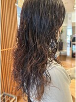 トリッカ 代官山(tricca)&nbsp;ニュアンスソバージュロング/デジキュアパーマ/簡単スタイリング