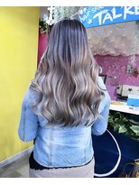 トーク 伊丹本店(TAL'KE)&nbsp;TAL'KE/バレイヤージュ×シルバー_1230