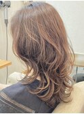 ロングレイヤー　デジタルパーマ　Sカール　【窪田】
