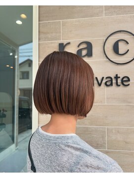 ラカン(racan) ミニボブbeige