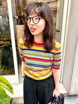 モク 大阪梅田店(MOK) 【ドライ質感】ゆるウェーブミディアム