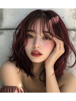 ラニアケア(LANIAKEA)&nbsp;艶髪ワインレッドカラー