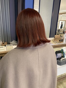 コワファースト 大分(COIFF1RST) レッドブラウン