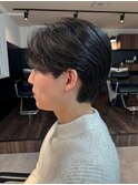 フェザーショート/センターパート/メンズウルフ/千葉駅/保立大翔