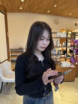 サラビューティーサイト 志免店(SARA Beauty Sight) 【琉希也style】ブリーチなしオリーブグレージュ/透明感カラー