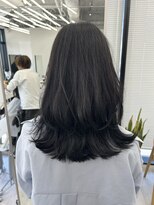 ビューナゴヤ 名駅(VIEW NAGOYA)&nbsp;外ハネ/ミディアムレイヤー/くびれミディアム/レイヤーカット