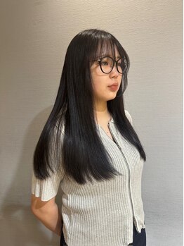 クリアー オブ ヘアー 藤が丘店(clear OF HAIR)の写真/【藤が丘】当店人気《髪質再生トリートメント》を体験してみて♪指通りの良いサラサラの仕上がりに!!