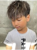 波巻きツイストスパイラルパーマ/フェザーパーマ/眉毛/メンズ