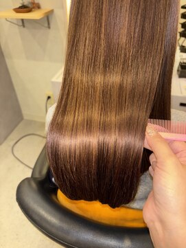 バイロン(VAIRON) 酸性ストレート×髪質改善トリートメント