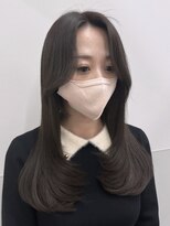 アリアバイエクラート 新宿南口店(ARiA by ECLART)&nbsp;★レイヤーカット×フォギーグレージュ★