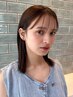 大人気!お試し★【新規】当日限定 ￥9200- カット+ブリーチなしN,カラー+1step