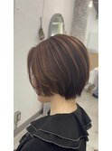 《花屋併設》似合わせショート［酸性ストレート/ヘアセット］