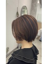 リル(re'll)&nbsp;《花屋併設》似合わせショート［酸性ストレート/ヘアセット］