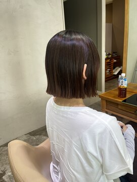 インビテーション 名古屋(invitation) 切りっぱなしボブ