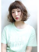 【Blanc】レイヤーボブ＿ニュアンスパーマ＿オン眉