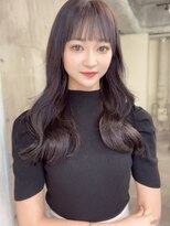 スターズレイ 本川越(STARS ray)&nbsp;ヨシンモリ 韓国ヘア レイヤーカット 前髪カット 大人ガーリー