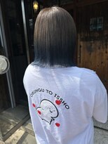 へアサロンアンドカフェガーデン(hair salon&cafe GARDEN)&nbsp;グラデーションカラー/ケアブリーチ/ネイビーカラー