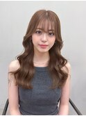 【LICCA 伊崎優李】韓国ヘア/レイヤーカット/前髪/姫カット