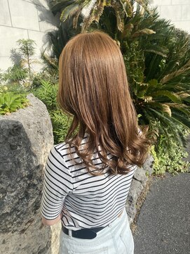 アクセル エルヴェ 佐野店(AXCEL E'LEVER) ハイライトmixグレージュカラー