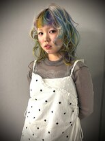 ロテ 名古屋 名駅店(Lote.)&nbsp;ミディアムヘア/デザインカラー/フェイスフレーミング/名古屋