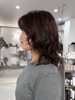 カルテ(QUARTE)&nbsp;ウルフパーマ　ミディアムウルフ