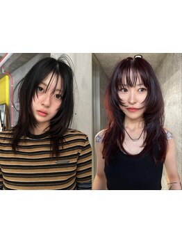 【植田駅徒歩1分】顔まわりレイヤーカットもお任せ☆似合う顔まわりカットなら【CREAM】へ！