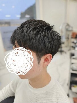 ヘア ポジション HAIR Position 本荘店 メンズショート！刈り上げ長め