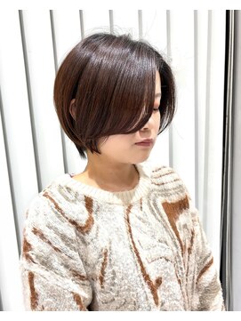 大人ショートボブクール