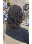 渋い！！メンズロングパーマ
