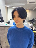 ラフィット 下大利店(lafit)&nbsp;小顔ショート/かじ／ショートボブ／ショートヘア