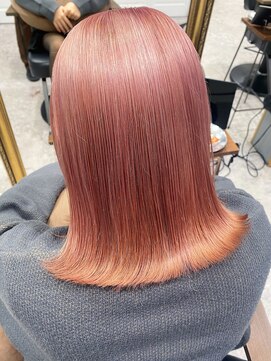 サーカス 町田(circus) ピンクカラーでぱつっとボブ＊