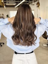 トト 船橋店(toto.)&nbsp;◇ココアブラウンボルドーミディアムレイヤーウルフカット[船橋]